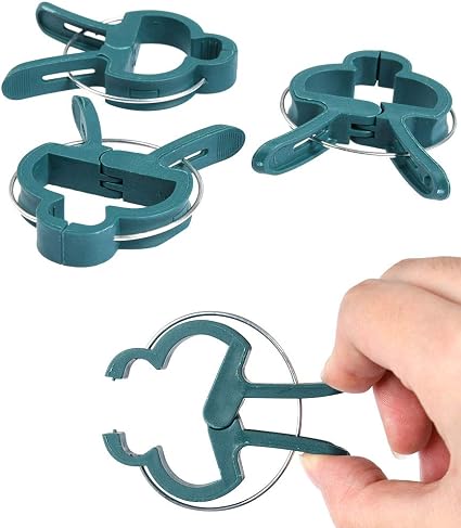 TIMESETL 100PCS Clips para Plantas de jardín (tamaño 2), Clips ...