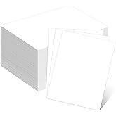110lb White Cardstock 8.5x11, Goefun 100 Sheets Heavyweight Card Stock | 300 GSM Thick Cardstock for Invitations, Menus, Poster, DIY Card