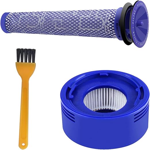 BluePower Dyson V7 V8 Pre Filter and HEPA Post Filter Replacement