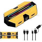 BlueAVS 4K60 HDMI Video Capture Card for PS5 Game Streaming | Multi-Capture up to 4K60 1440P144 1080P240, USB-C External Card, Work with PS5, Xbox Series X/S, Switch