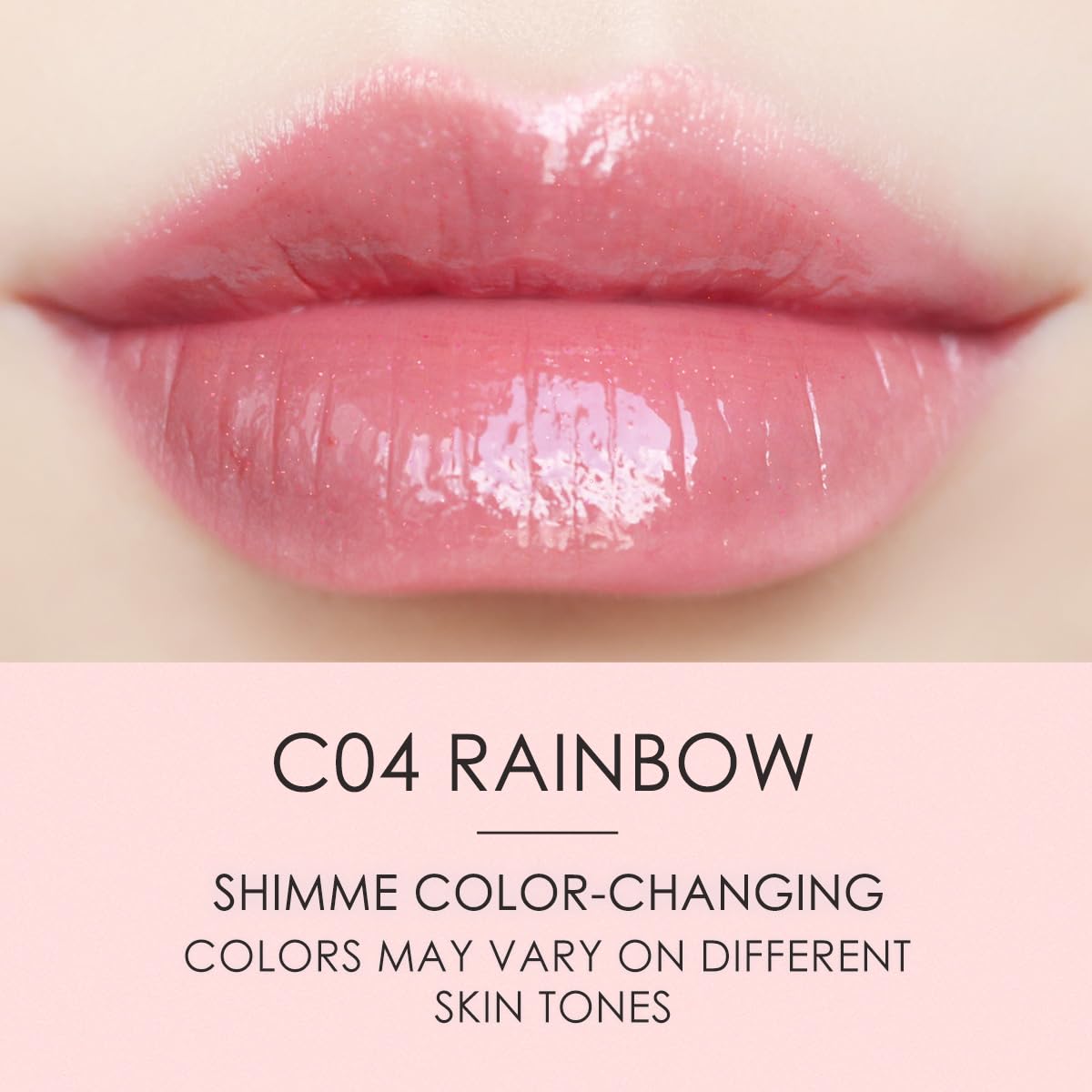 CATKIN Feuchtigkeitsspendender Lippenbalsam, Farbwechsel Lippenstift, Lippenpflege mit Farbe für Trockene & Spröde Lippen, mit Hyaluronsäure & Vitamin E, Aufpolsternd & Pflegend, Vegan, 3.5g 2