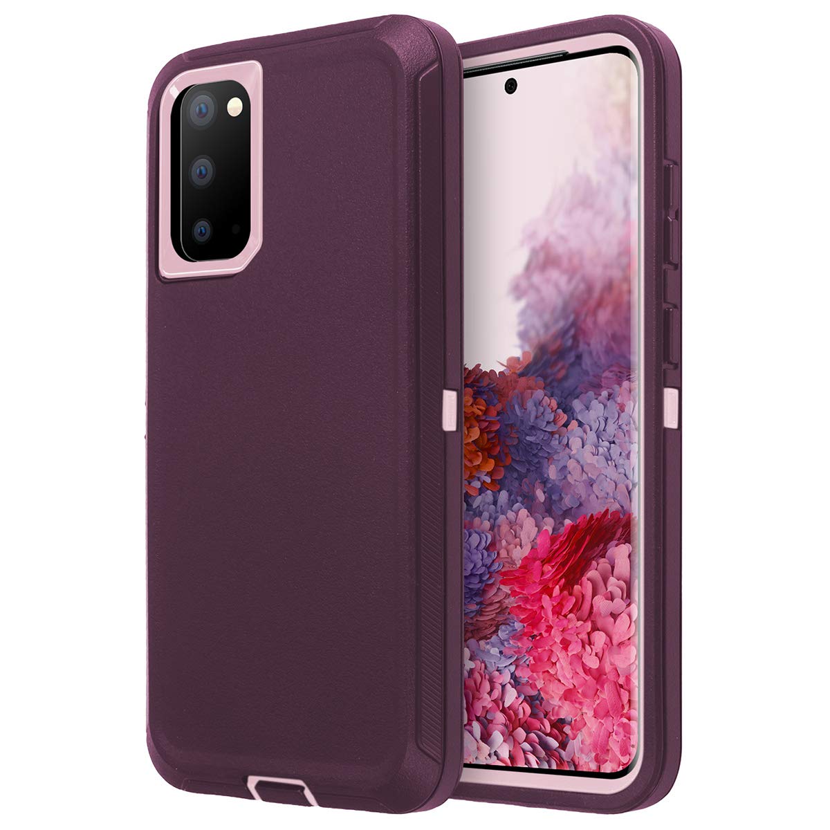 AICase Galaxy S20 Case, Drop Protection Full Body Rugged Heavy Duty Case, Shockproof/Drop/Dust Proof 3-Layer Protective Durable Cover for Samsung Galaxy S20 5G 6.2 inch