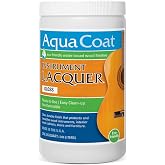 Aqua Coat Water-Based Professional Grade Instrument Lacquer, Gloss, Easy to Apply, Requires Less Coats, 1 Quart
