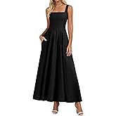 PRETTYGARDEN Cocktail Dresses for Women Formal 2026 Summer Sleeveless A Line Long Flowy Spring Wedding Guest Party Midi Dress