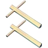 2Pcs Elevator Key, 3.9 Inch Long Multipurpose Triangle Elevator Door Key for Lift Door