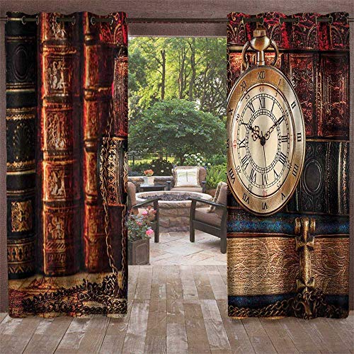 Unoseks Lanzon Outdoor Gazebo Curtain Antique Nostalgic Classic