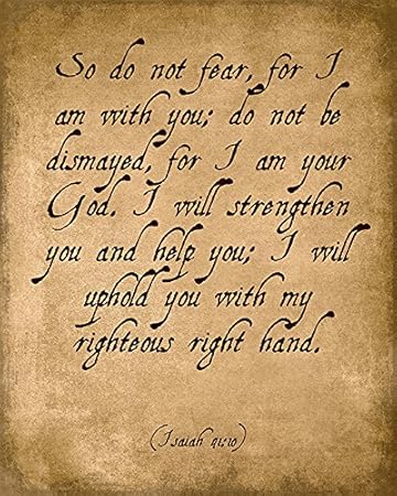 bible do not fear for i am with you
