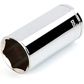 TEKTON 3/8 Inch Drive x 24 mm Deep 6-Point Socket | SHD13124