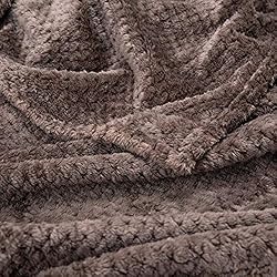 Fuzzy Throw Blanket, Plush Fleece Blankets for