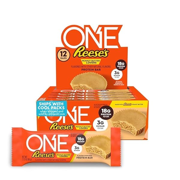 ONE PROTEIN BARS, REESE’S PEANUT BUTTER LOVERS, GLUTEN...