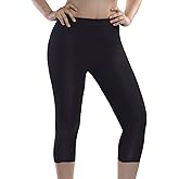 +MD Womens Shapewear Legging High Waist Thigh Slimmer Tummy Control Panties Knee Length Body Shaper Butt Lift