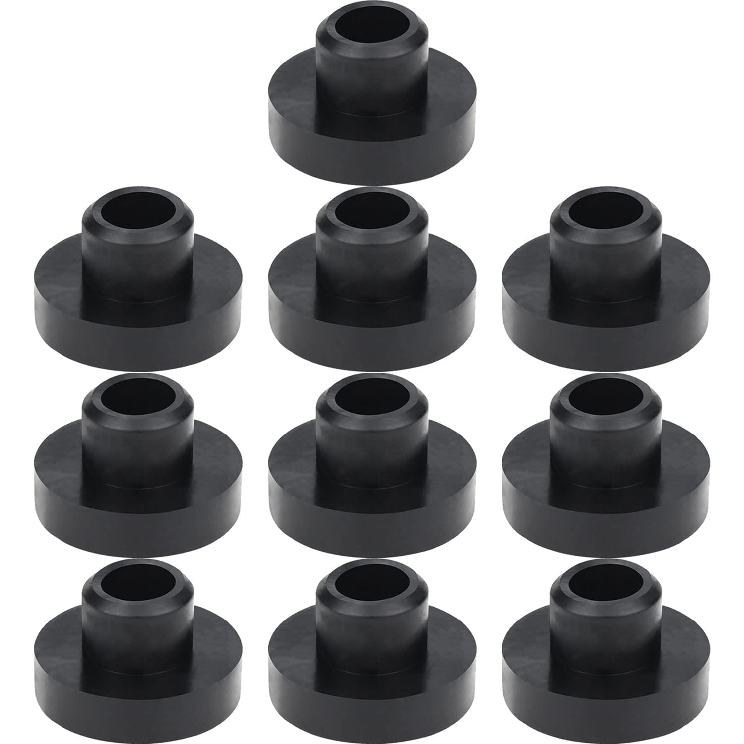 Photo 1 of 10-Pcs Fuel Tank Grommet Bushing, Universal Nitrile Rubber Fuel Tank Bushing Compatible with Lawn Mower, Garden Tractor and Generator 33679 25 313 01-S MTD Troy Bilt 735-0149 935-0149 104047 46-6560