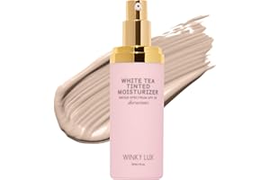 Winky Lux White Tea Tinted Moisturizer SPF 30 Sunscreen for Face with SPF, Makeup Face Moisturizer with Vitamin E, Fair