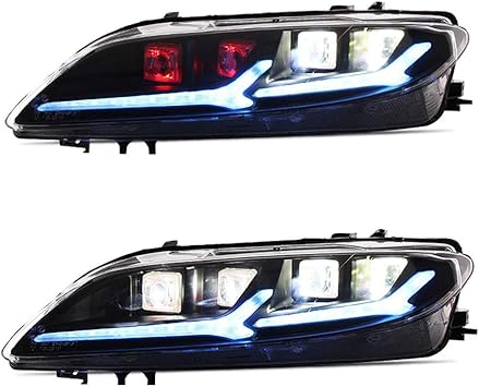 2PCS Headlight Assemblies For Mazda 6 