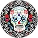 amscan Day of The Dead Round Plates, 10 1/2