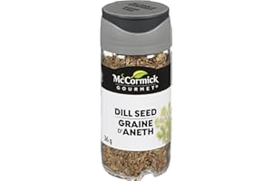 McCormick Gourmet, New Bottle, Premium Quality Natural Herbs & Spices, Dill Seed, 36g