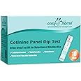 Easy@Home 10 Pack Nicotine Urine Test Strips Kit, Sensitive Rapid Testing Detection 200 ng/mL #ECOT-114