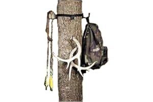 Pine Ridge Archery Hunt-n-Gear Equipment Hanger, Great to Hang Hunting Equipment on Trees, 3 Hooks Included