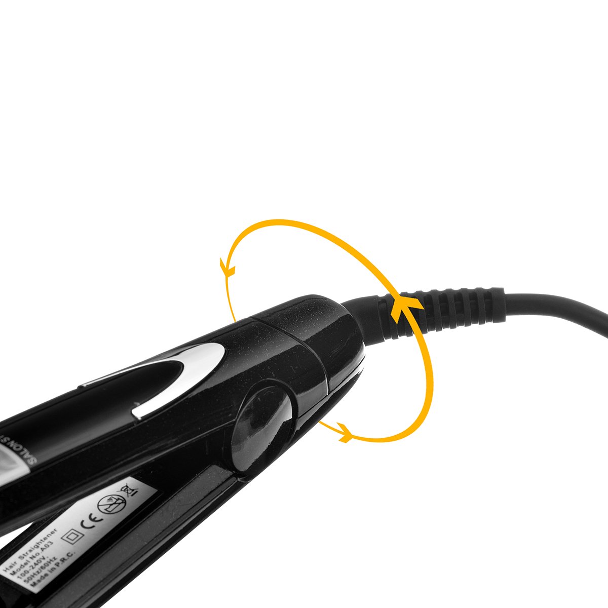 Professional Hair Straightener IYUT Ceramic Flat Iron For All Hair Styling With Auto Shut Off LED Digital Display,1.4 inch Plate