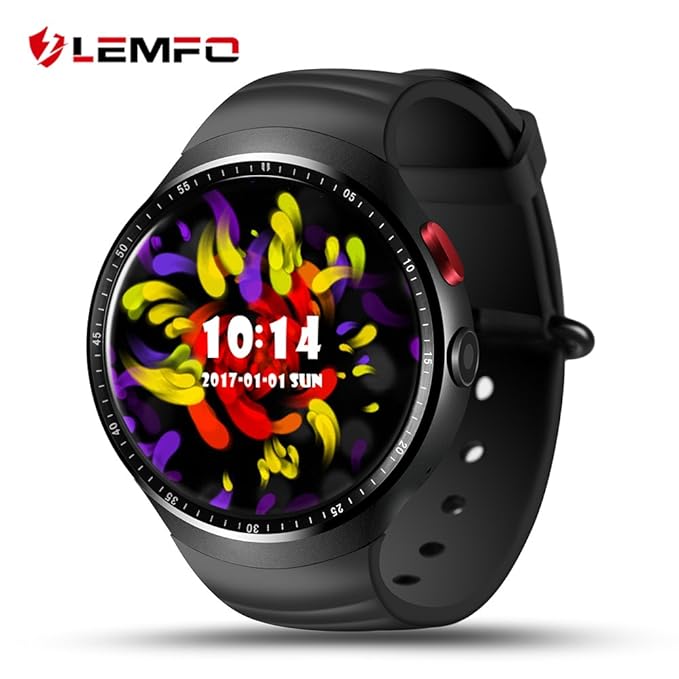 Amazon.com: LEMFO - Reloj inteligente LES1 con sistema ...