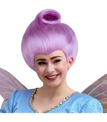 Purple Capless Wig Halloween Cosplay Fairy Godmother Wig From Shrek -  Purple Capless Wig For Women's Halloween & Cosplay