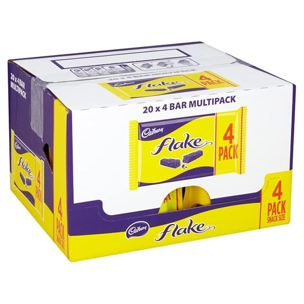 ORIGINAL CADBURY CANDY BAR FLAKE CHOCOLATE IMPORTED FROM THE UK ENGLAND, 0.08 KILOGRAMS