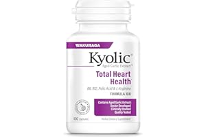 Kyolic Aged Garlic Extract Formula 108, Total Heart Health, 100 Capsules