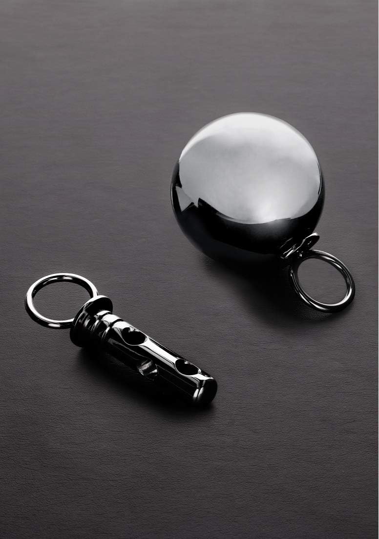 Triune Auto Bondage Ice Ball Lock, Stainless Steel, TCI-9414, Silver - Image 3