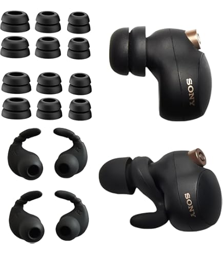 Amazon.com: A-Focus Ear Tips Buds Set for WF-1000XM5 WF-1000XM4 WI