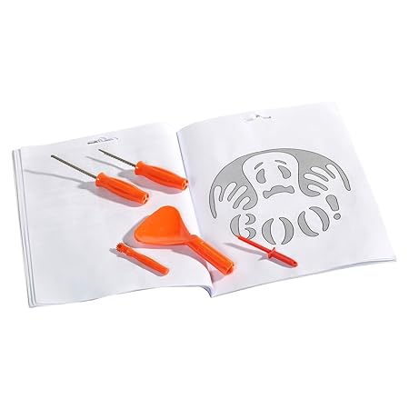 Brauns-Heitmann 7021 - Kürbis Mini Schnitzset, 6 teilig