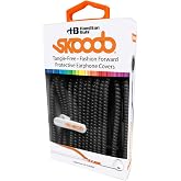 HamiltonBuhl Skooob Tangle Free Earbud Covers - Jet Black
