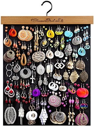 Glamour Grid Hanging Jewelry Organizer