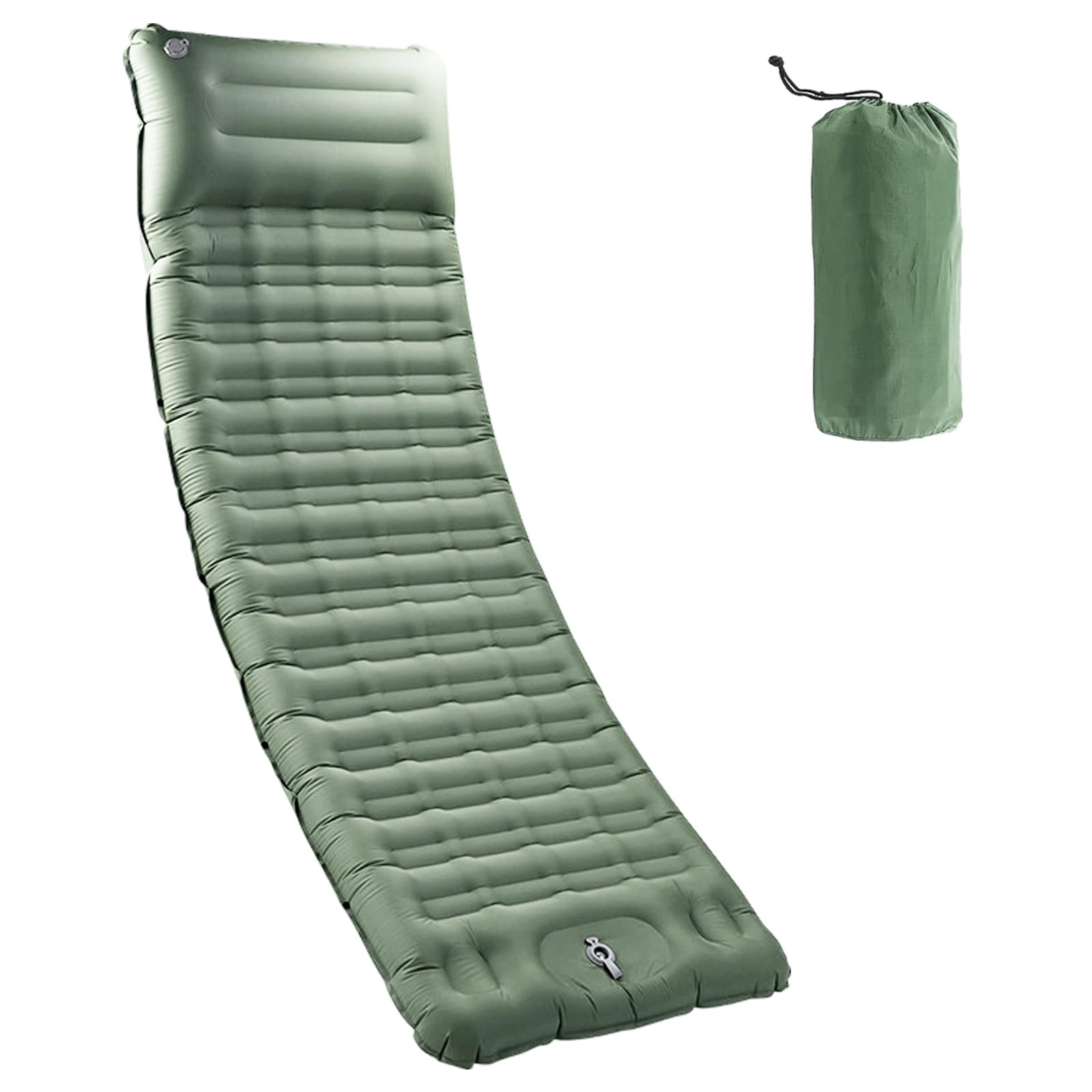 JMEST LEAD Ultralight Self Inflating Camping Mat,Built-in Foot Pump,12cm Thick Sleeping Pad for Outdoor Hiking Travel Beach (G)