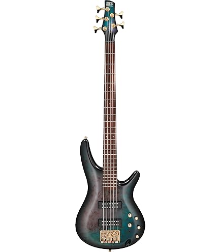 Amazon.com: Ibanez Premium SR2605 Bass Guitar - Cerulean Blue
