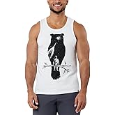 INTO THE AM Graphic Tank Tops for Men - Cool Artwork Tanks for Summer Beach Exercise Fitness S – 2XL