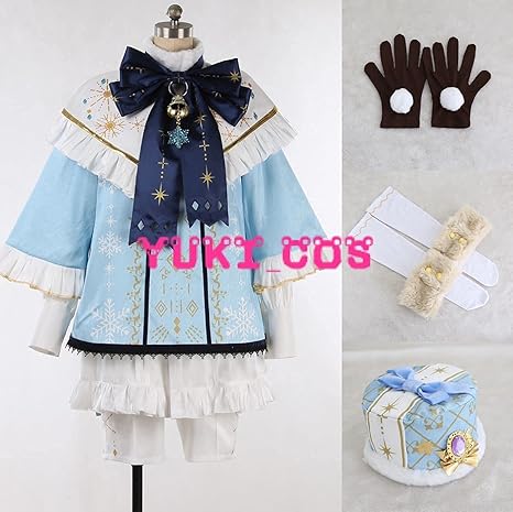 Amazon Lexx Cosあんさんぶるスターズ シャッフルイベント クリスマス 姫宮桃李 コスプレ衣装 女 S コスプレ 仮装 通販