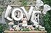 LOVE (27 INCH) and Diamond Ring (27 INCH) Extra Large Balloon Set, Romantic Wedding, Bridal Shower, Anniversary, Engagement Party, Vow Renewal (Sliver) H012