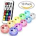 Flameless LED Tea Lights Candles Submersible LED Lights Remote Control Multi Color Option Battery