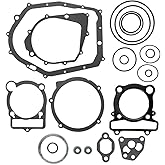 Hoypeyfiy Top and Bottom end Complete Gasket Kit Set Replacement for Yamaha Warrior Raptor Big Bear 350
