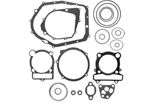 Hoypeyfiy Top and Bottom end Complete Gasket Kit Set Replacement for Yamaha Warrior Raptor Big Bear 350