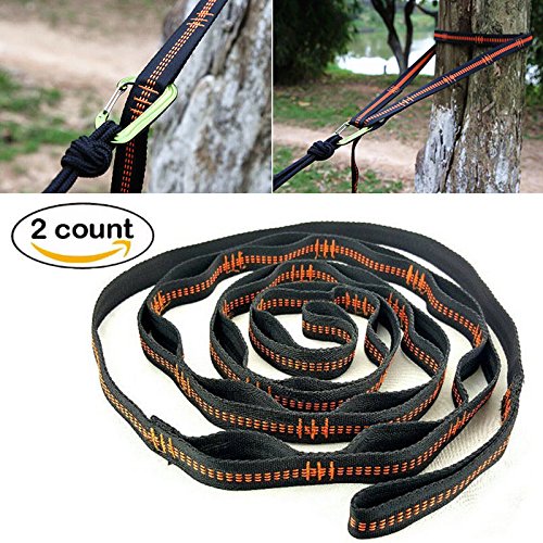 Buy Polyester, 2x Top Rated Adjustable Tree Hanging Hammock Straps