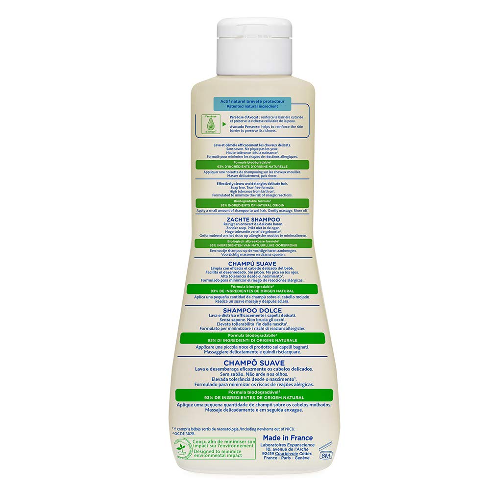 shampoo mustela 500ml