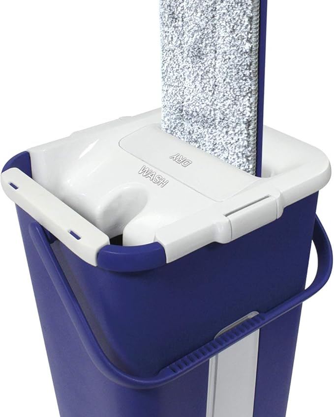 GUAHKUN Mocio piatto autopulente per pigri, set di mocio piatto