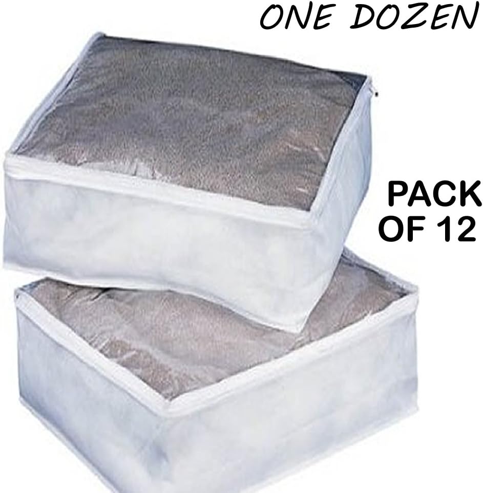 1 Dozen Clear King Size Comforter Storage Bags 12 Bag Per Order