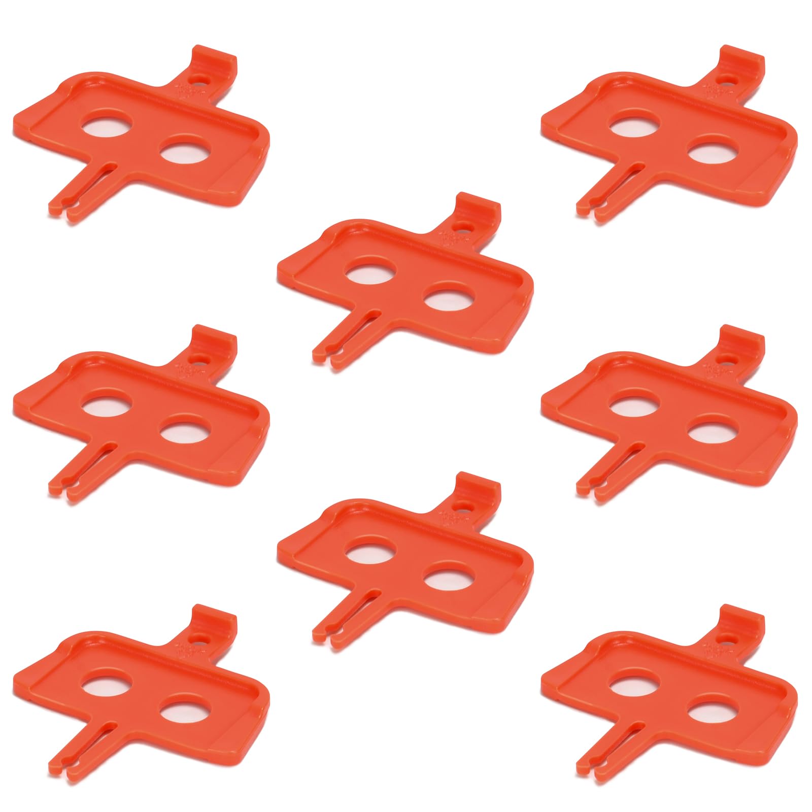 8PCS Bike Disc Brake Pad Spacer, Hydraulic Disc Brake Pad Spreader Instert Repair Tool for Shimano, Mountain, Road Bike