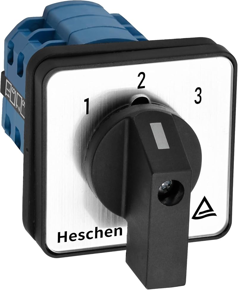 Heschen SZW26-20/123.3 Rotary Cam Selector Switch 660V 20A 3 Position 3 Phase