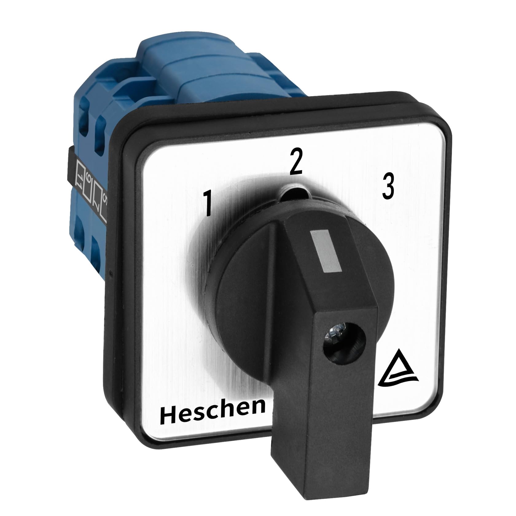 Heschen Universal Rotary Cam Selector Changeover Switch SZW26-20/123.3 660V 20A 3 Position 3 Phase 12 Terminals