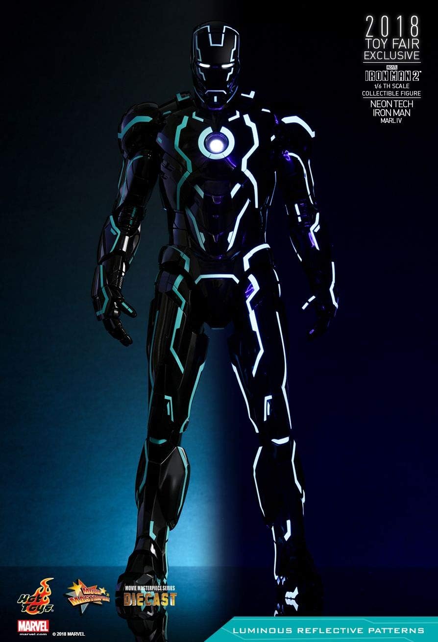 iron man mark iv neon tech