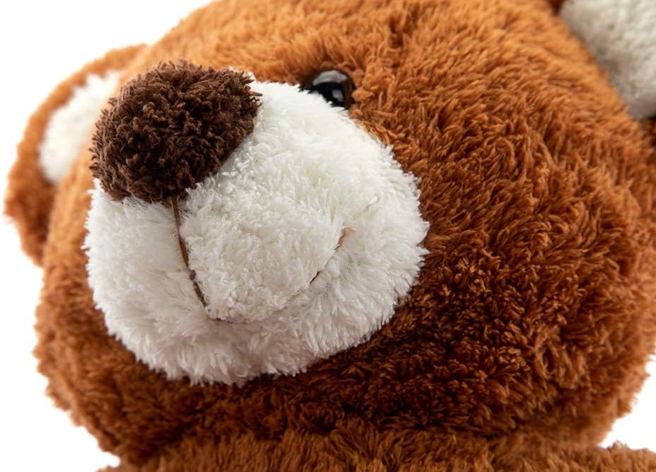 MaoGoLan Giant Teddy Bears Large Plush Stuffed Animals Toy with Footprints Big Teddy Bear for Girlfriend Children 39 Inch,Light Brown: Toys & Games