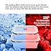Collapsible Silicone Food Containers Storage 4 Pack Lunch Bento Box with Lid for Camping, Hiking, School CP012